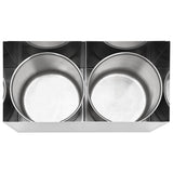 Sausdispenser 2X3,5 L Roestvrij Staal