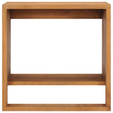 Handdoekenrek Wandmontage 35X20X35 Cm Massief Teakhout