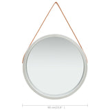 Wandspiegel Met Band 60 Cm Kleurig