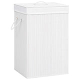 Wasmand Met 2 Vakken 100 L Bamboe