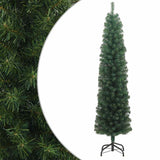 Kunstkerstboom Met Sneeuw Smal Pvc