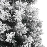Kunstkerstboom Met Sneeuw Smal Pvc