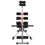 Buikspiertrainer L-Vormig Met Elastische Koorden Terracotta