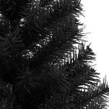 Kunstkerstboom Met Standaard 150 Cm Pvc Zwart