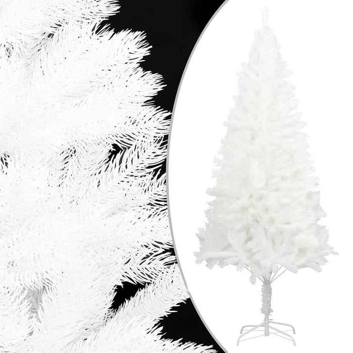 Kunstkerstboom Met Levensechte Naalden Wit