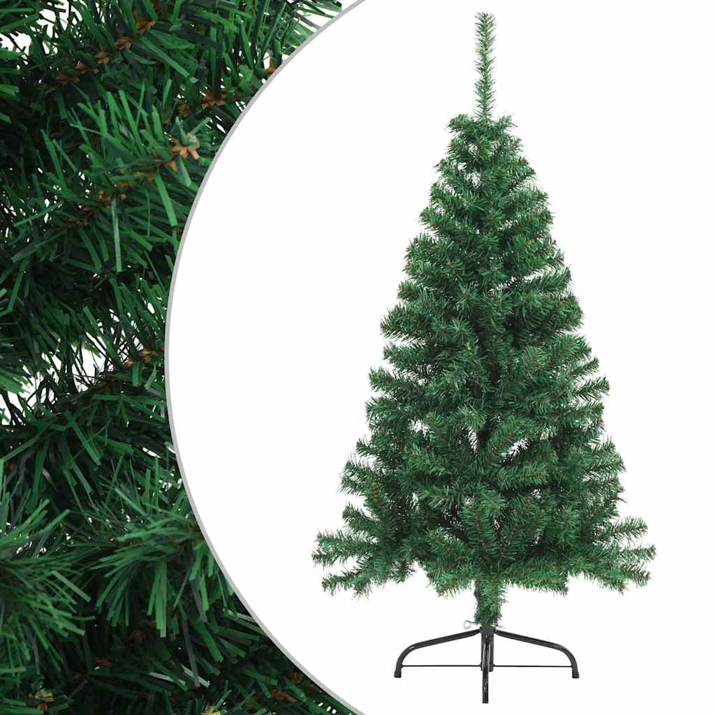 Kunstkerstboom Met Standaard Half 240 Cm Pvc Groen