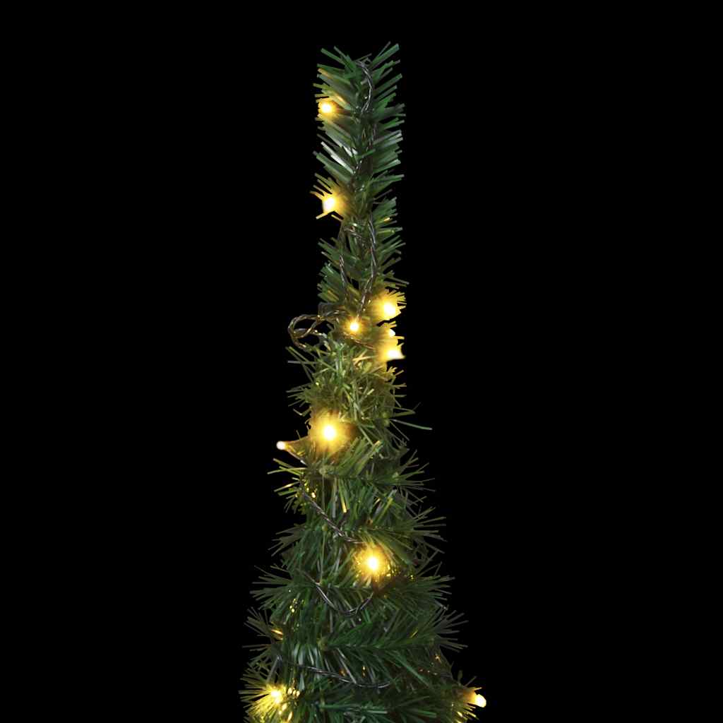 Kunstkerstboom Met Verlichting Pop-Up 180 Cm Groen
