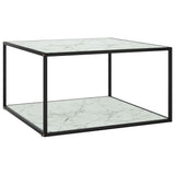 Salontafel Met Zwart Marmerglas Zwart