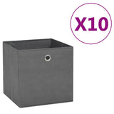 Opbergboxen Met Deksel 28X28X28 Cm Zwart
