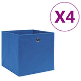 Opbergboxen Met Deksel 28X28X28 Cm Zwart