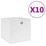 Opbergboxen Met Deksel 28X28X28 Cm Zwart