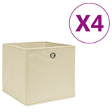 Opbergboxen Met Deksel 28X28X28 Cm Zwart