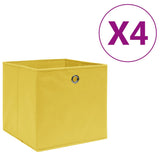 Opbergboxen Met Deksel 28X28X28 Cm Zwart
