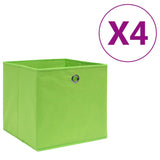 Opbergboxen Met Deksel 28X28X28 Cm Zwart