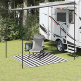 Tenttapijt Hdpe Kleurig En Antraciet En Wit