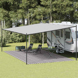 Tenttapijt Hdpe Kleurig En Antraciet En Wit