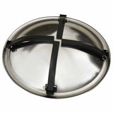 Vuurschaal En Barbecue 2-In-1 Met Pook 56X56X49 Cm Rvs