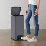 Pedaalemmer Met Anti-Vingerafdruk 30 L Rvs