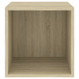 Wandkasten 37X37X37 Cm Bewerkt Hout Kleurig