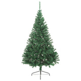 Kunstkerstboom Met Standaard Half 240 Cm Pvc Groen