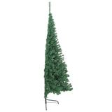Kunstkerstboom Met Standaard Half 240 Cm Pvc Groen