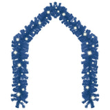 Kerstslinger Met Led-Lampjes Blauw