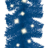 Kerstslinger Met Led-Lampjes Blauw