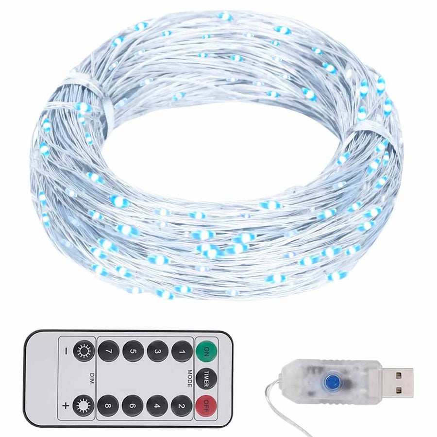 Lichtslinger Met 300 Led's Koudwit