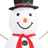 Decoratieve Sneeuwpop Led Luxe Stof