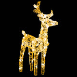 Kerstversiering Rendieren En Slee 160 Led's 130 Cm Acryl Warmwit