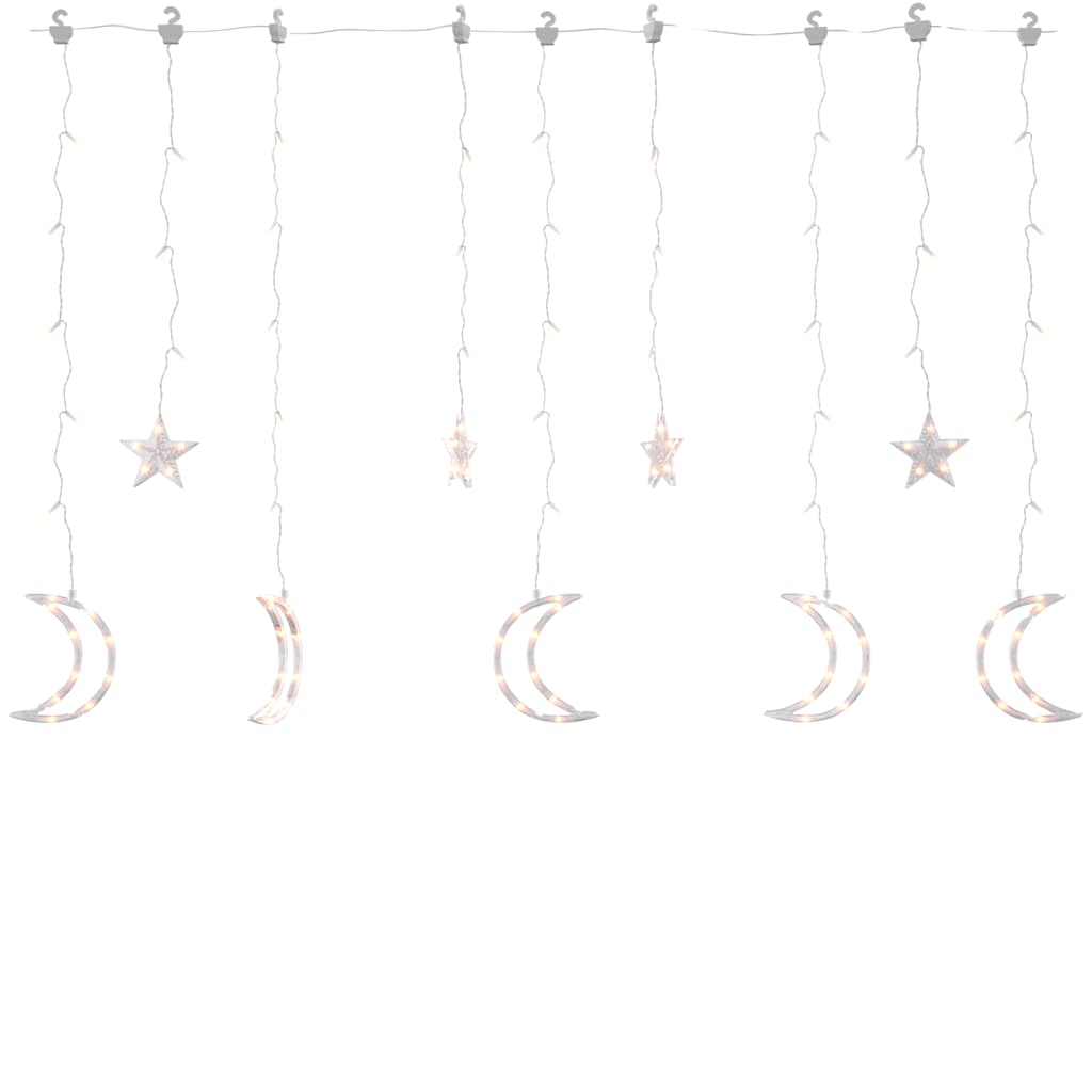 Lichtslinger Ster En Maan Afstandsbediening 'S Warmwit