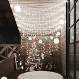 Lichtsnoer Met 200 Led's 8 Functies Koudwit
