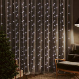 Lichtsnoergordijn Met 300 Led's En 8 Functies 3X3 M Meerkleurig