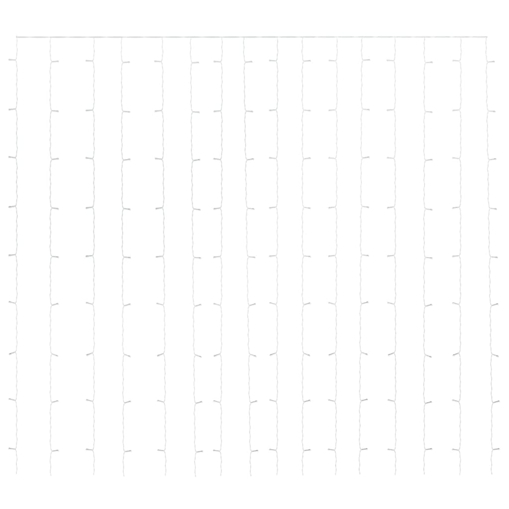 Lichtsnoergordijn Met 300 Led's En 8 Functies 3X3 M Meerkleurig