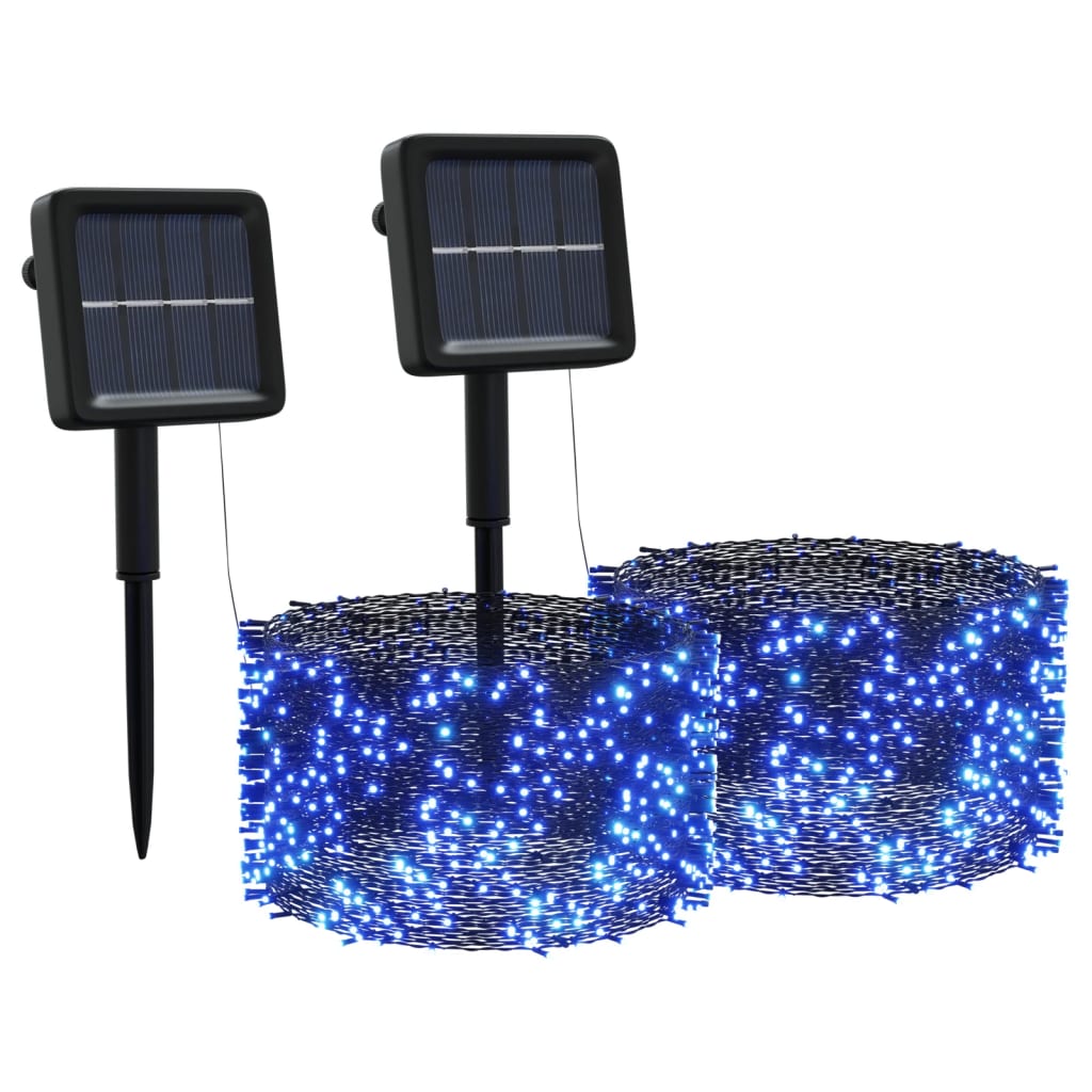 Lichtsnoeren Met 2X200 Led's Solar Binnen/Buiten