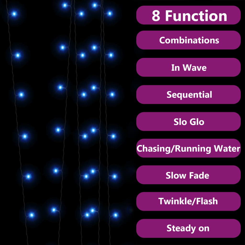 Lichtsnoeren Met 2X200 Led's Solar Binnen/Buiten