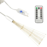 Kerstverlichting Vuurwerk 1400 Led's Buiten 20 Cm