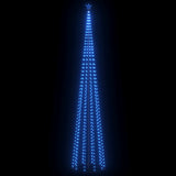 Kegelkerstboom 752 E Led's 160X500 Cm Blauw