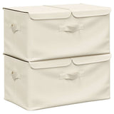 Opbergboxen 50X30X25 Cm Stof Kleurig Crème