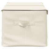 Opbergboxen 50X30X25 Cm Stof Kleurig Crème