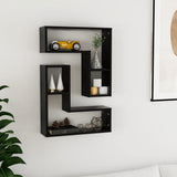 Wandschappen 50X15X50 Cm Bewerkt Hout