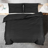 Dekbedovertrekset Lichtgewicht 135X200 Cm Microvezel Zwart