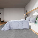 Dekbedovertrekset 155X220 Cm Katoen Grijs