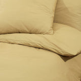 Dekbedovertrekset 135X200 Cm Katoen Taupe