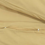 Dekbedovertrekset 135X200 Cm Katoen Taupe