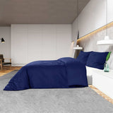 Dekbedovertrekset 240X220 Cm Katoen Marine Blauw