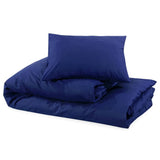 Dekbedovertrekset 240X220 Cm Katoen Marine Blauw