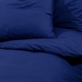 Dekbedovertrekset 240X220 Cm Katoen Marine Blauw