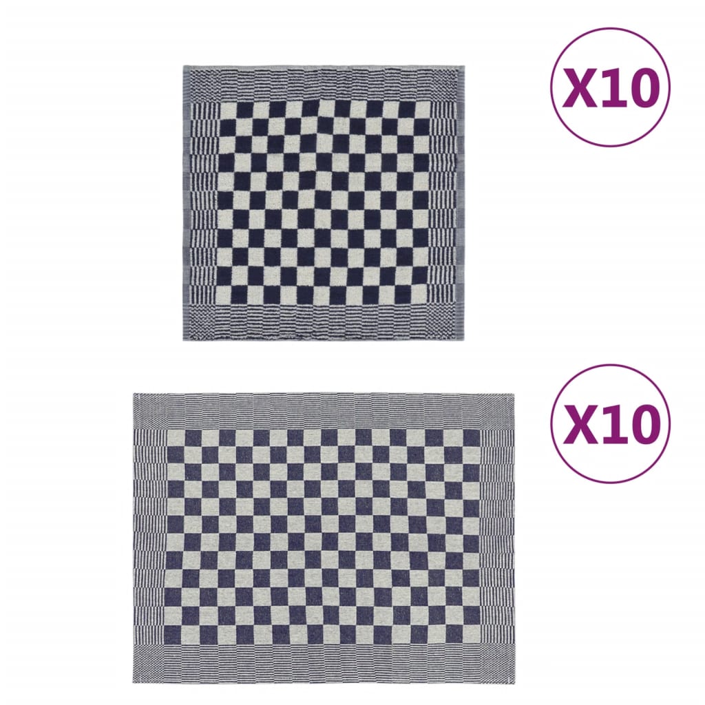 10-Delige Keukendoekenset Katoen