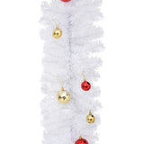 Kerstslinger Versierd Met Kerstballen